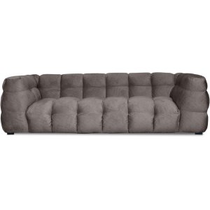 Nivou 3-seters sofa - Gr�brun (Seal 89)