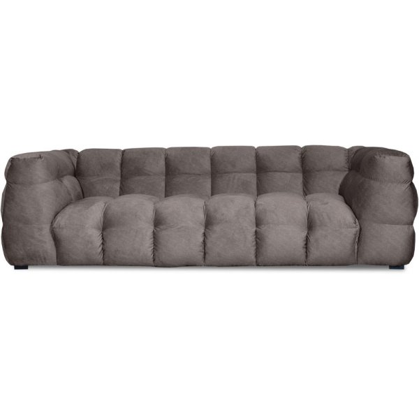 Nivou 3-seters sofa - Grbrun (Seal 89)