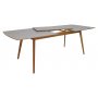 Millie spisebord 195-245 cm - Eik / Lys Virrvarr