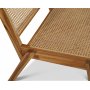 Rizz loungestol - Teak / Rattan