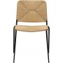 Stiletto spisestol - Beige/svart
