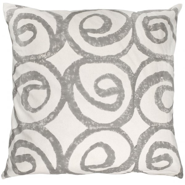 Putetrekk Bomull 60X60 Gr-hvit Circle - Olsson & Jensen