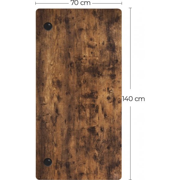 Eleonore bordplate 140 x 70 cm - Brun Eleonore bordplate 140 x 70 cm - Brun