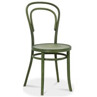 Bentwood Stol No14 Klassiker - Grønn beiset Bentwood Stol No14 Klassiker - Grønn beiset