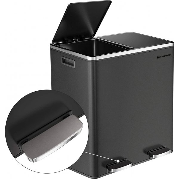 Daloa bin 60 l - Sort Daloa bin 60 l - Sort