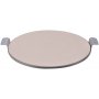 Pizza pizzastein med serveringsstativ i stl - D40 cm