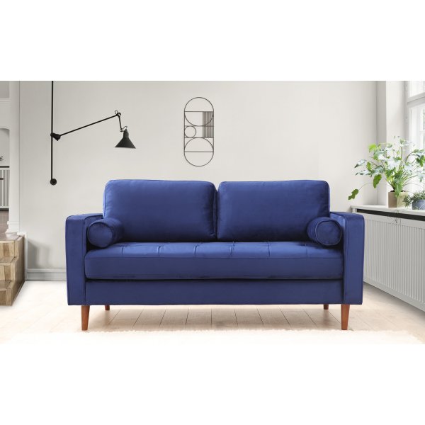 Roma 2-seters sofa - Marineblå Roma 2-seters sofa - Marineblå