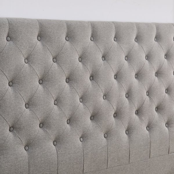 Deluxe vattert sengegavl 160x125 cm - Gr