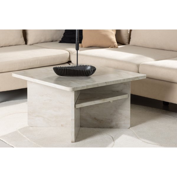 Ålesund salongbord 75 x 75 cm - Beige Ålesund salongbord 75 x 75 cm - Beige