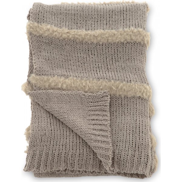 Tina pledd, 130x170 cm - Grå Tina pledd, 130x170 cm - Grå