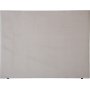 Alvik glatt sengegavl 160 cm - Beige flyel