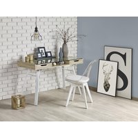 Raegan skrivebord - Hvit/ek Raegan skrivebord - Hvit/ek