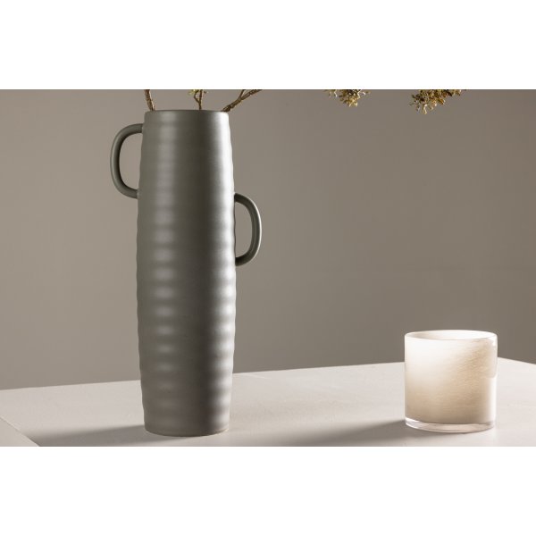 Cent vase Ø13 cm - Mørkegrå Cent vase Ø13 cm - Mørkegrå