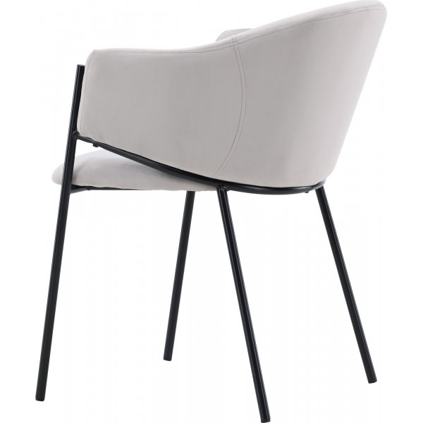 Evelina spisestuestol - Gr flyel