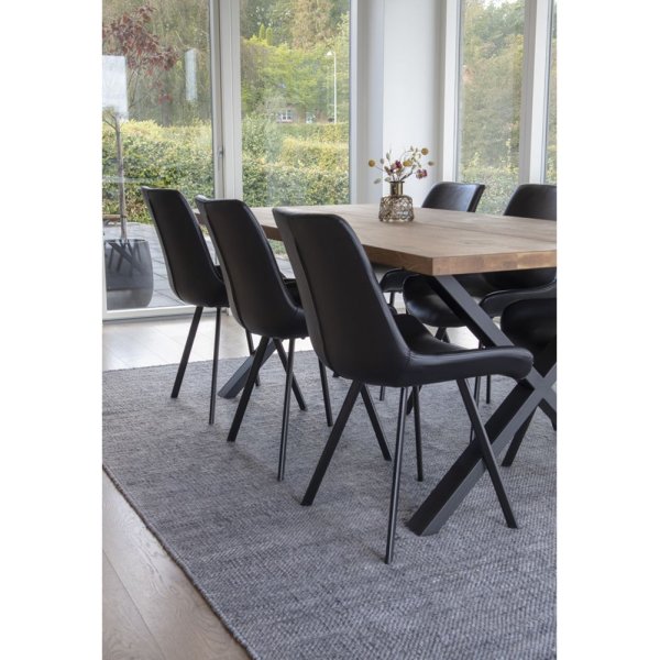 Drammen Spisestol - Svart