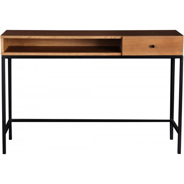 Stilo V.2 Skrivebord med skuff 120 cm smoked eik