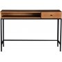 Stilo V.2 Skrivebord med skuff 120 cm smoked eik