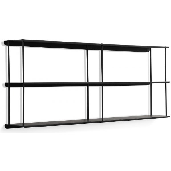 Vegghylle Elliot rektangulr - Svart