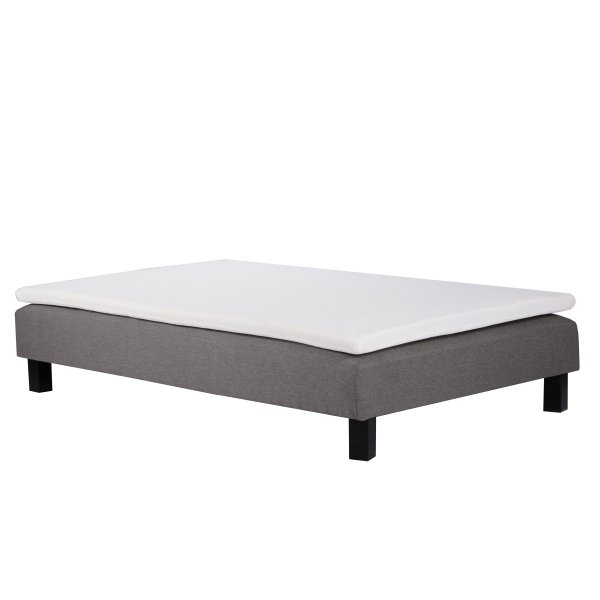 Somnia Familieseng 80x200 cm, enkeltseng med madrassbelegg - Grå Somnia Familieseng 80x200 cm, enkeltseng med madrassbelegg - Grå