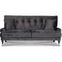 Adena 2-seter sofa - Mrkegr flyel