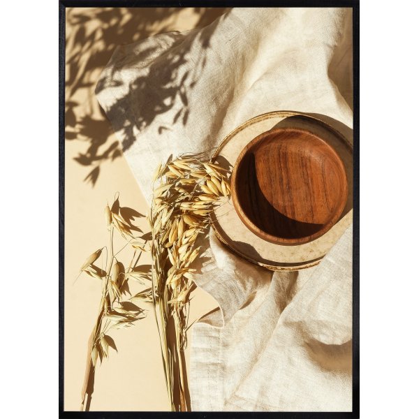 Plakat - Brun skål Plakat - Brun skål