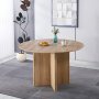 Crossby rundt spisebord Ø120 cm - Eik Crossby rundt spisebord Ø120 cm - Eik