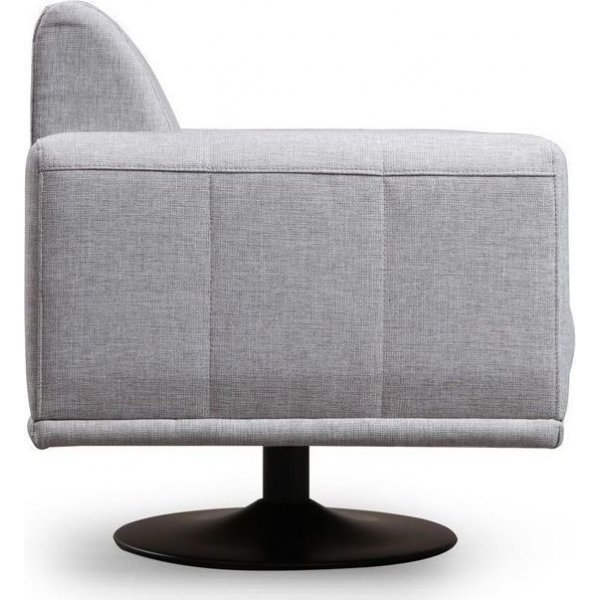 Nikea roterende lenestol - Lysegrå Nikea roterende lenestol - Lysegrå