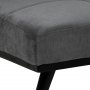 Enna 2,5-seters sovesofa - Gr/svart