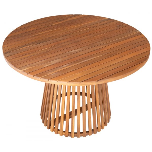 Utendørsbord i tre Ø120 cm Utendørsbord i tre Ø120 cm