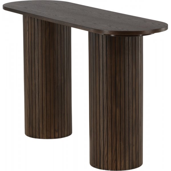 Bianca konsollbord 130 x 40 cm - Semsket skinn