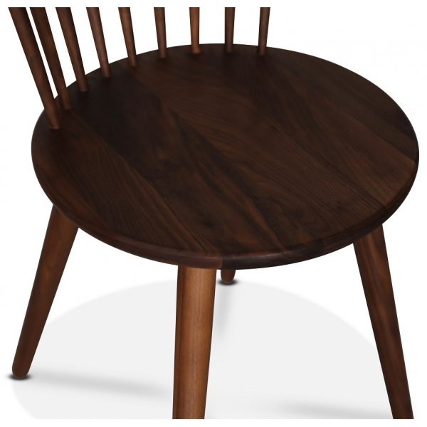 Nova spisegruppe, uttrekkbart spisebord Ø130-170 cm inkl. 4 stk. pinnestoler Castor - Svartbeiset eik + 3.00 x Møbelføtter Nova spisegruppe, uttrekkbart spisebord Ø130-170 cm inkl. 4 stk. pinnestoler Castor - Svartbeiset eik + 3.00 x Møbelføtter