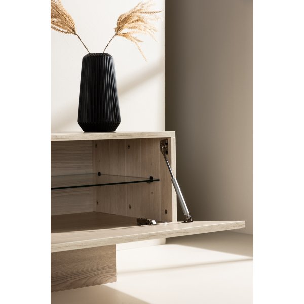 Cuenca TV-stativ - Hvitvasket