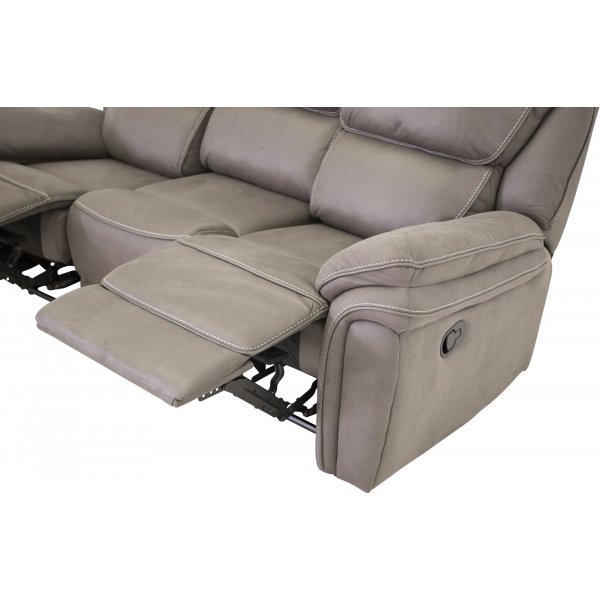 Sofa Riverdale - Grå + Tekstilrens for møbler Sofa Riverdale - Grå + Tekstilrens for møbler