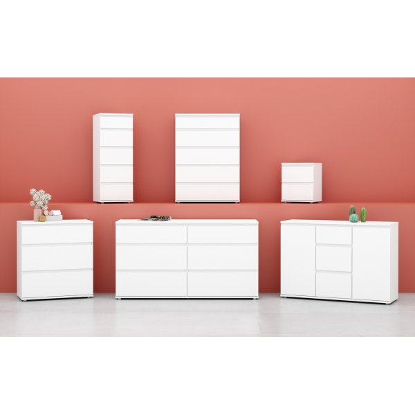 Nova nattbord - Hvit