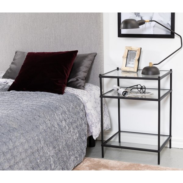 Cloud rammemadrass 90 cm med sengegavl - Pocketsystem Cloud rammemadrass 90 cm med sengegavl - Pocketsystem