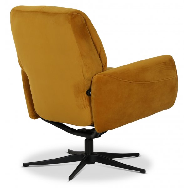 Lenestol Midsjö (Recliner) - Gul fløyel Lenestol Midsjö (Recliner) - Gul fløyel