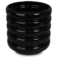 Krukke Wheels H18 cm - Svart Krukke Wheels H18 cm - Svart