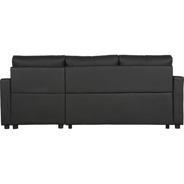 Dream sovesofa med oppbevaring (divansofa) - Antrasitt (økolær) Dream sovesofa med oppbevaring (divansofa) - Antrasitt (økolær)