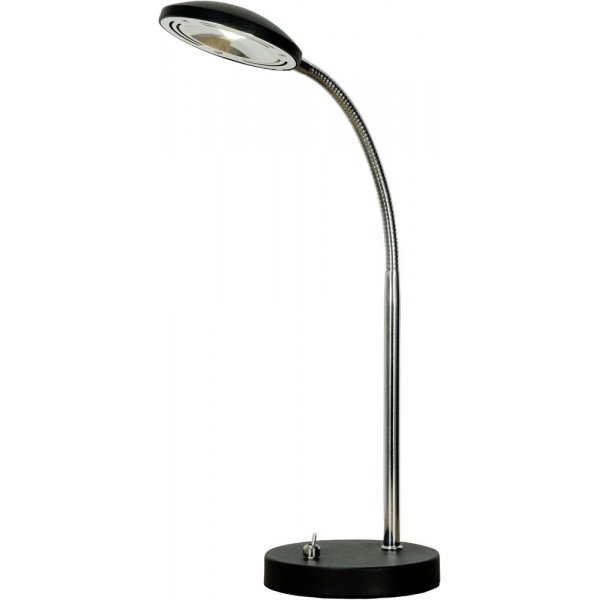Bordlampe Hero - Svart / krom