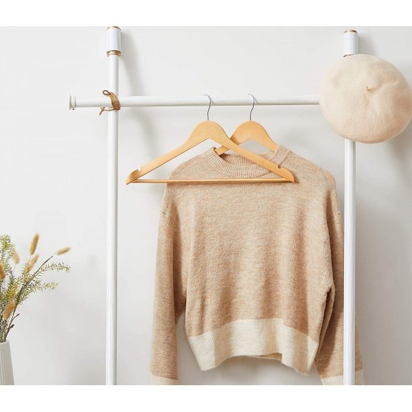 Kleshenger, tre, 44,5 cm, 30-pakning - Beige Kleshenger, tre, 44,5 cm, 30-pakning - Beige