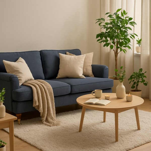 Howard Watford Deluxe 2-seters sofa - Blå Howard Watford Deluxe 2-seters sofa - Blå