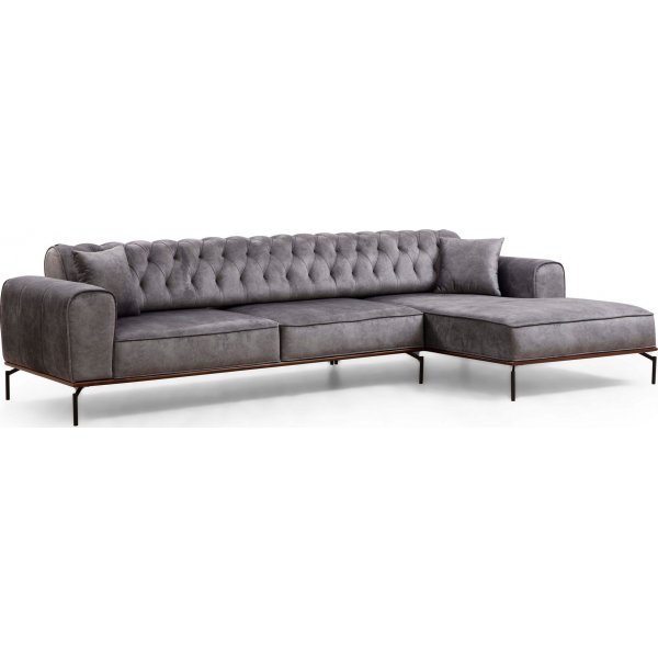 Siesta divansofa - antrasitt