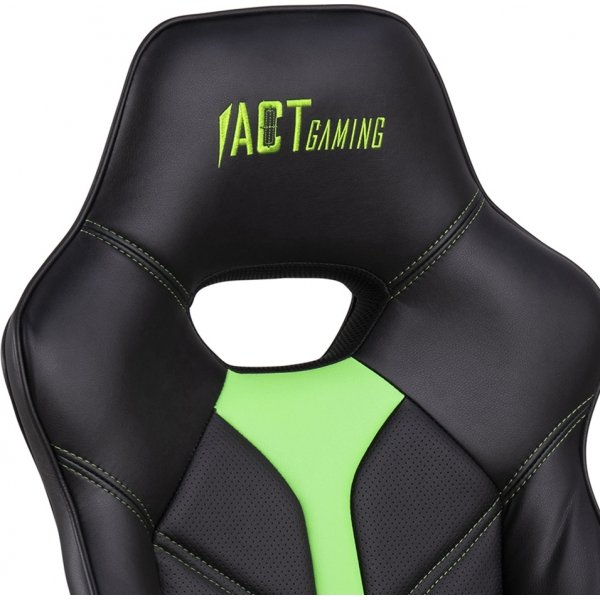 Cobblestone gaming stol - Sort/grønn Cobblestone gaming stol - Sort/grønn