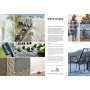 Rosenbad spisegruppe By Martinsen 4 stoler med bord - Gr kunstrotting