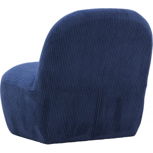 Mahla lenestol - Marineblå kordfløyel Mahla lenestol - Marineblå kordfløyel