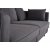 Brandy Lounge - 4-seters sofa XL (mrkegr)