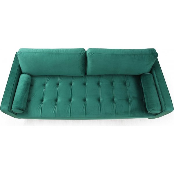 Rome 3-seters sofa - Grønn Rome 3-seters sofa - Grønn