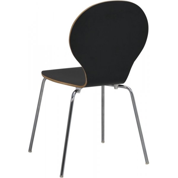 Bailey stol - Svart/krom Bailey stol - Svart/krom