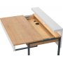 Darin skrivebord 100,2 x 57 cm - Eik/hvit