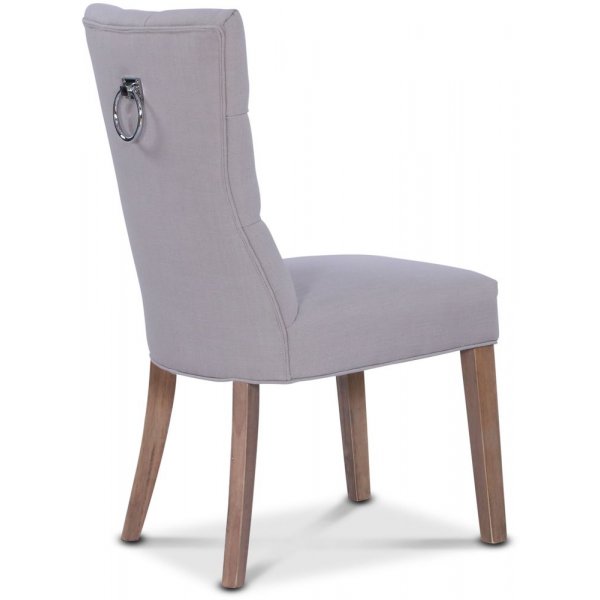 Tuva Kate lysegrå - Høy rygg (rygg-håndtak) Tuva Kate lysegrå - Høy rygg (rygg-håndtak)